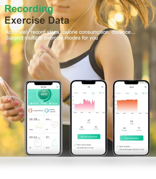 Fitness Tracker Ring — Smart Rings, ailyfu