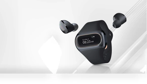 Fully Wireless Earbuds with Smart Band — In-Ear Headphones, Kayomart