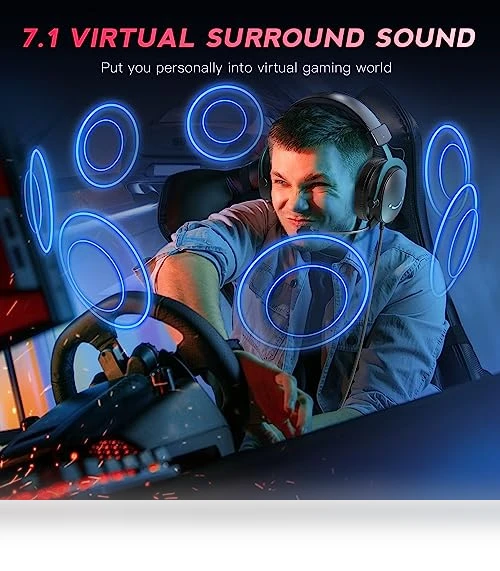 Gaming Headset with 7.1 Surround Sound — Gaming Headsets, FIFINE