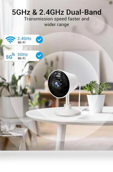 Indoor/Outdoor Security Camera — Smart Home Security, Rocktone