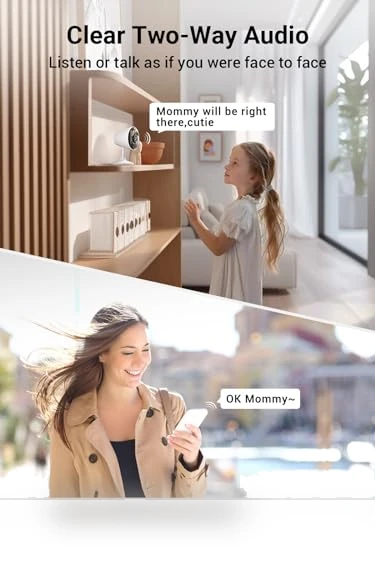 Indoor/Outdoor Security Camera — Smart Home Security, Rocktone