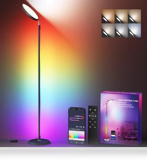 LED Smart Floor Lamp — Standing Lights, SMAVISTA