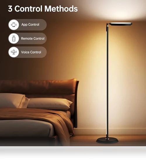 LED Smart Floor Lamp — Standing Lights, SMAVISTA