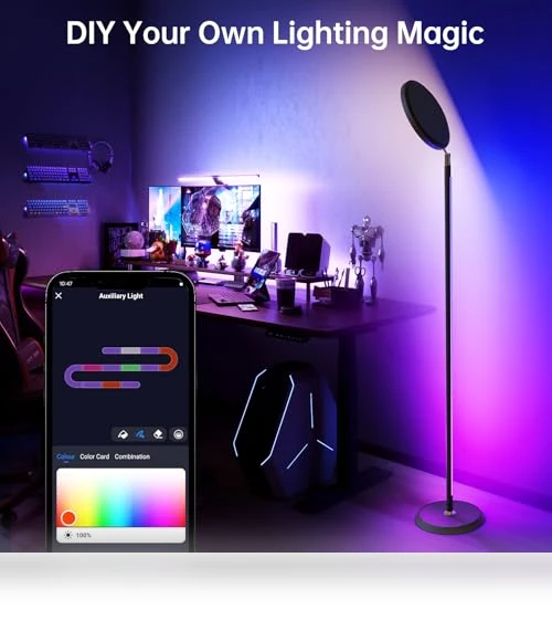 LED Smart Floor Lamp — Standing Lights, SMAVISTA