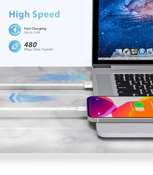 Lightning to USB Charging Cord — Cables, Mitesbony