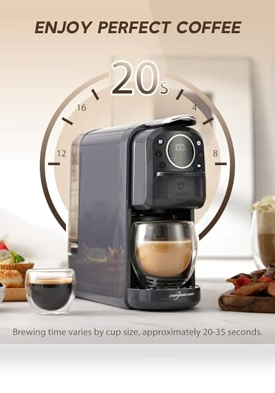 Multi-Capsule Espresso Machine — Coffee & Espresso Combos, PURHUGO CHEF