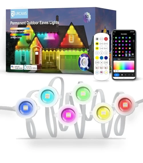 Permanent Outdoor Lights — Outdoor Security & Flood Lighting, URCAMS