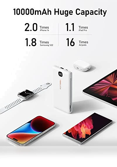 Portable Charger with Built in Cables — Chargers, VEEKTOMX