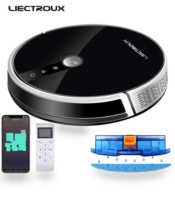 Robot Vacuum AI Map Route — Smart Cleaning Robots, Liectroux