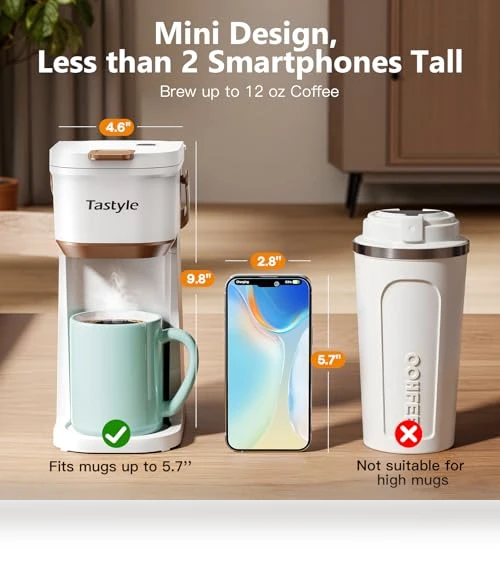 Single Serve One Cup Coffee Maker — Hand Coffee Grinders, Tastyle