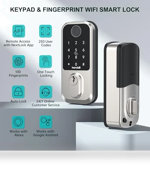 Smart Deadbolt Keyless Entry — Deadbolts, hornbill