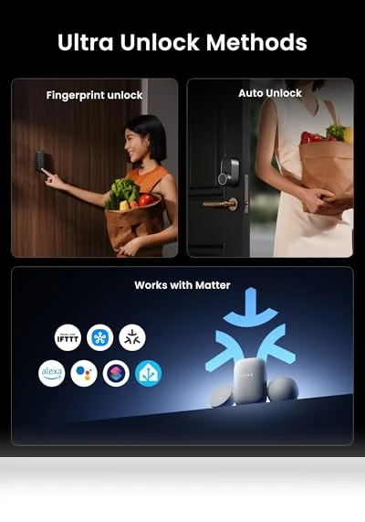 Smart Lock Ultra with Keypad Touch — Smart Home Security, SwitchBot