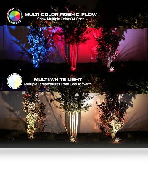 Smart Outdoor RGB+IC+WW Spotlights — Spotlights, MONSTER