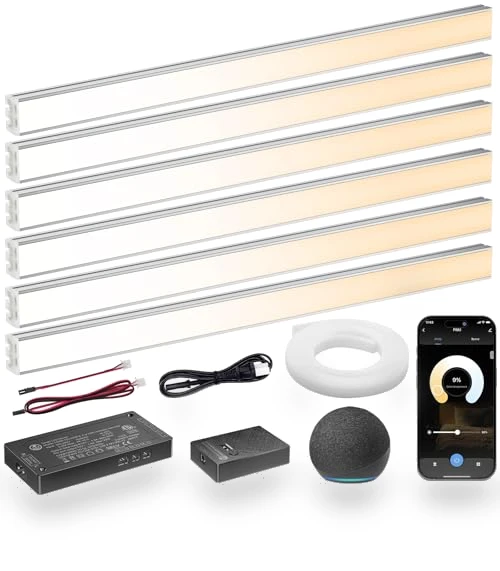 Smart Under Cabinet Lighting 6 Bars — Under-Cabinet Mounts, VST