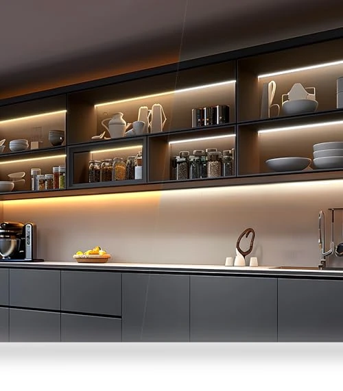 Smart Under Cabinet Lighting 6 Bars — Under-Cabinet Mounts, VST