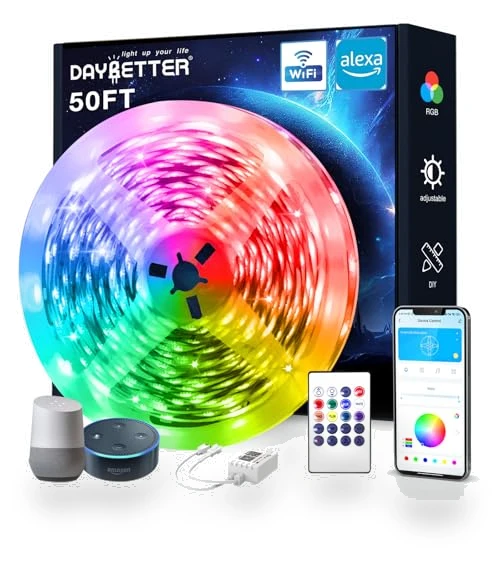 Smart WiFi LED Lights — LED Strips, DAYBETTER