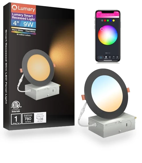 Smart WiFi Recessed Lights — LED, Lumary
