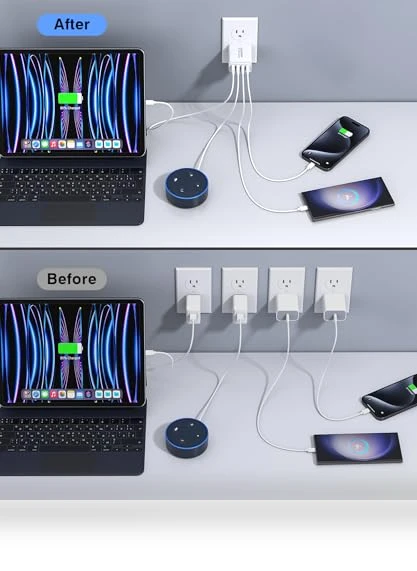 USB C Charger Block — Chargers, BOVICAS