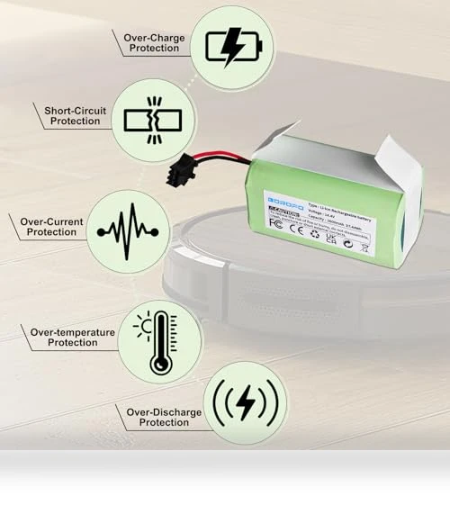Vacuum Cleaner Battery — Batteries, GOROFO