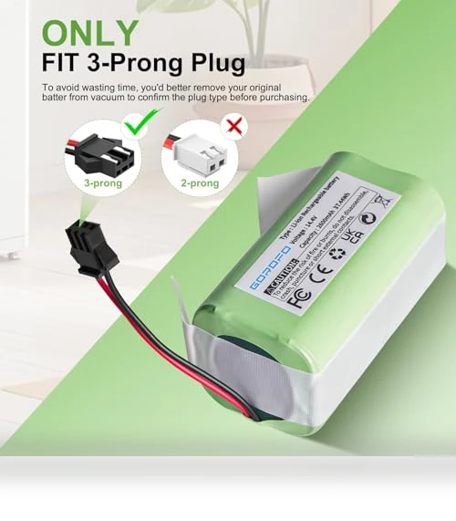 Vacuum Cleaner Battery — Batteries, GOROFO
