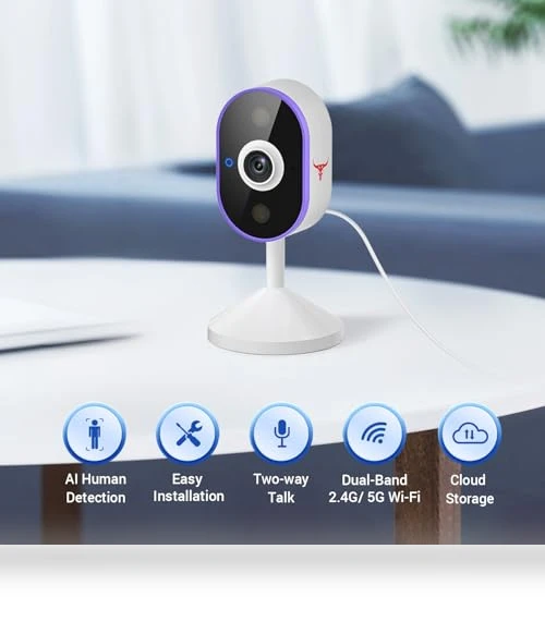 Wi-Fi Surveillance Home Security Camera — Smart Home Security, Orbitell