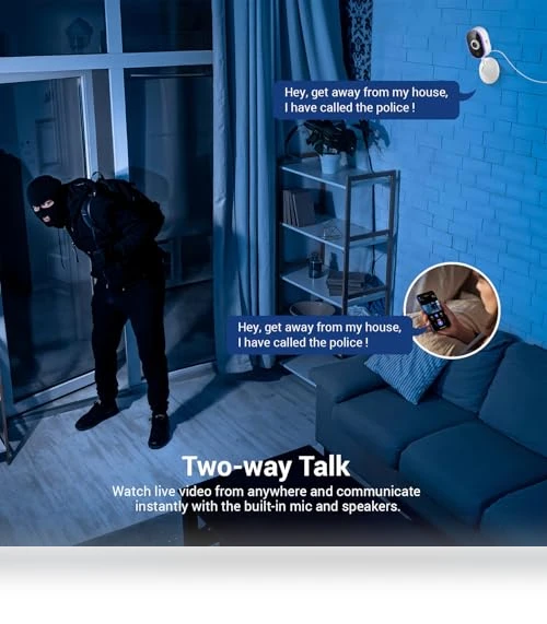 Wi-Fi Surveillance Home Security Camera — Smart Home Security, Orbitell