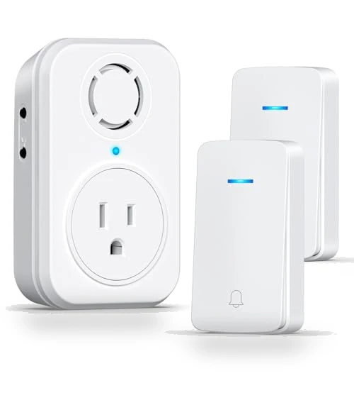 Wireless Doorbell with Extra Socket — Kits, AIDA