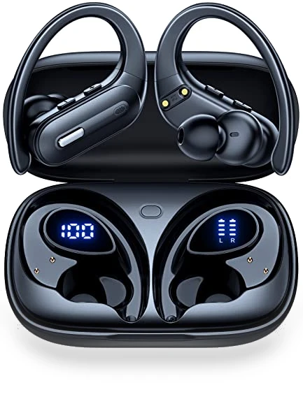 Wireless Earbuds with ANC and Wireless Charging — In-Ear Headphones, OFNEX