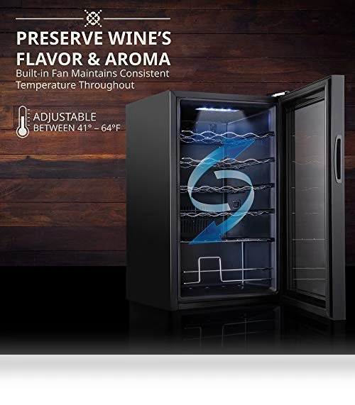24 Bottle Compressor Wine Cooler Refrigerator — Wine Storage Solutions, Ivation