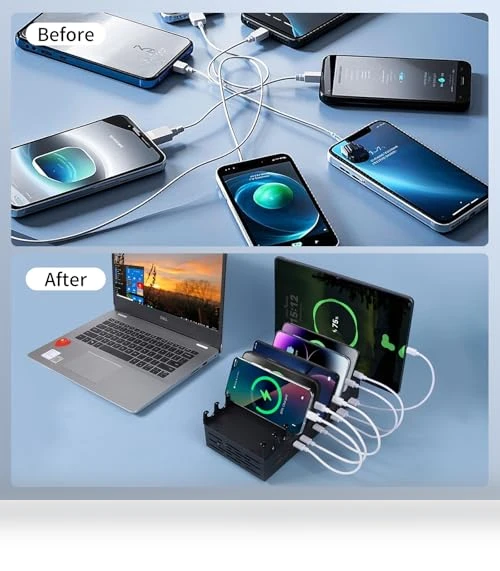 300W Charging Station for Multiple Devices — Power Hubs, Dongguan Zeen Tengxiang Technology Co., Ltd