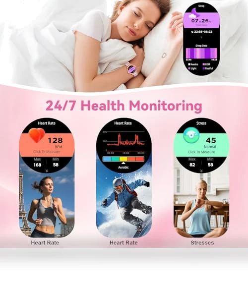Adjustable Fitness Smartwatch — Wearable Accessories, Homailida