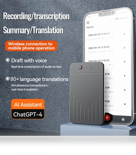 AI Intelligence Chat GPT Translation Device — Language Translators, Good Household Items