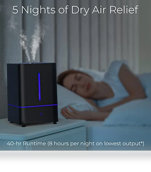 Cool Mist Humidifier — Air Moisturizers, Everlasting Comfort