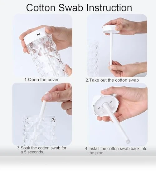 Crystal Humidifier with LED Night Light — Air Moisturizers