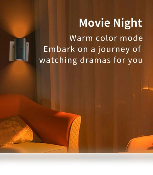Cylindrical LED Night Light Plug In — Night Lights, For Season