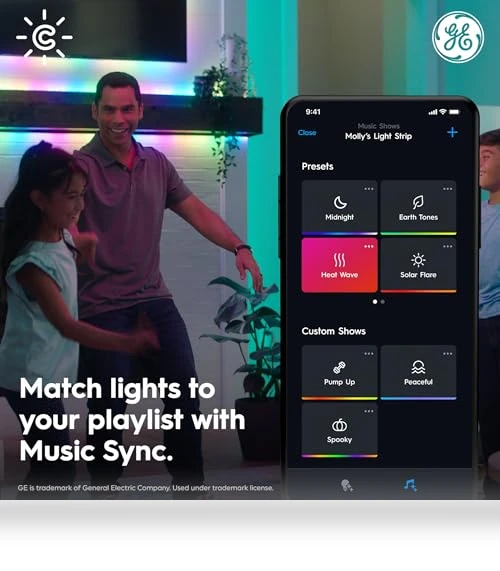 Dynamic Effects Smart LED Light Strip with Music Sync — LED Strips, Cync