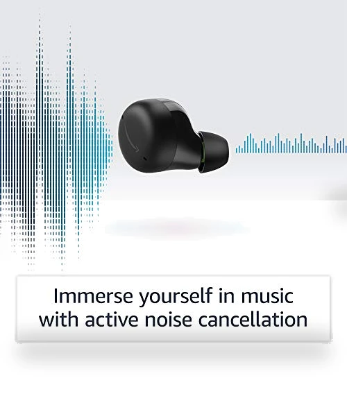 Echo Buds with Active Noise Cancellation — In-Ear Headphones, Amazon