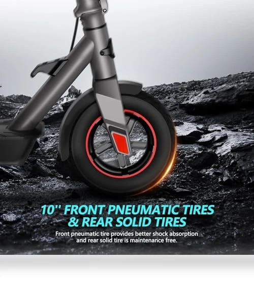 Electric Scooter with Rear Suspension — Push Scooters, SISIGAD