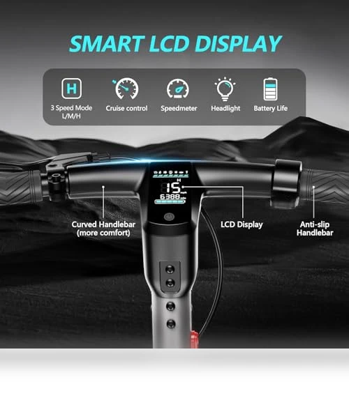 Electric Scooter with Rear Suspension — Push Scooters, SISIGAD