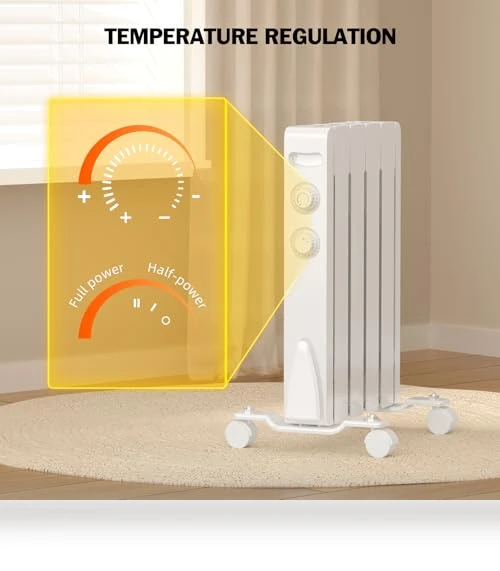 Electric Wall Heater — Portable Heating Solutions, Eueiriup