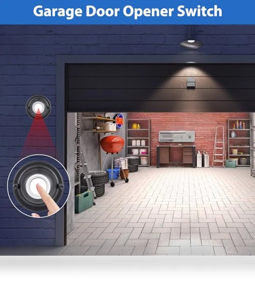 LED Round Door Bell Switch — Push Buttons, RANERVZ