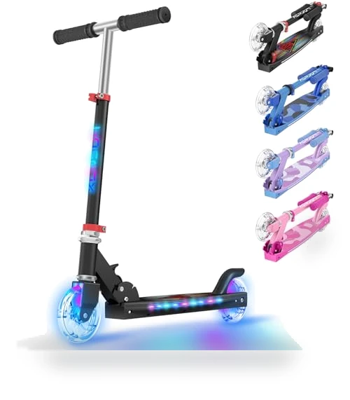 Light Up Kick Scooter — Push Scooters, TONBUX