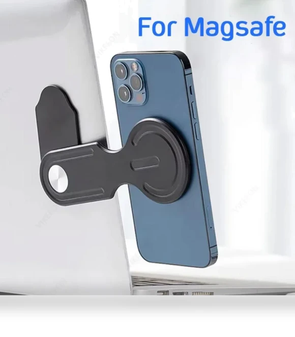 Magnetic Phone Holder Rotation Smartphone Laptop Back Mount — Mounts, Rainbow Rain