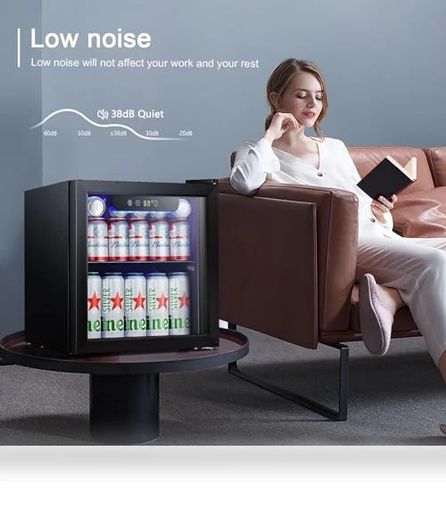 Mini Fridge Cooler — Drink Coolers, Antarctic Star