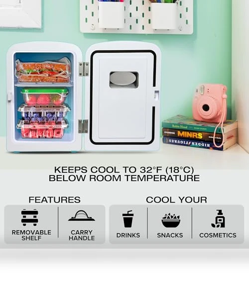 Mini Fridge - Refrigerator for Bedroom Office — Mini Fridges, Koolatron