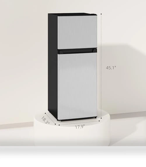 Mini Fridge with Freezer — Mini Fridges, HOMCOM