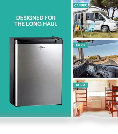 Mini Fridge With Freezer — Coolers & Fridges, Koolatron