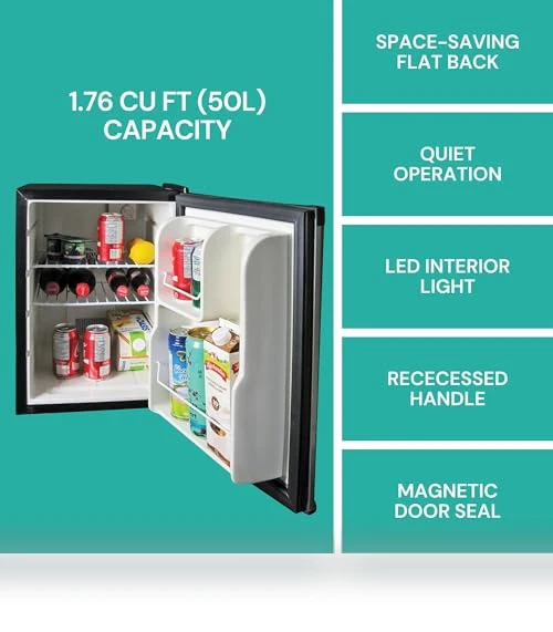 Mini Fridge With Freezer — Coolers & Fridges, Koolatron
