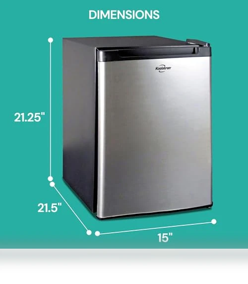 Mini Fridge With Freezer — Coolers & Fridges, Koolatron