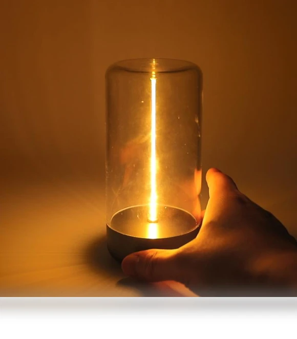 Minimalist Magnetic Touch Control Lamp — Desk & Table Lighting, Teacups